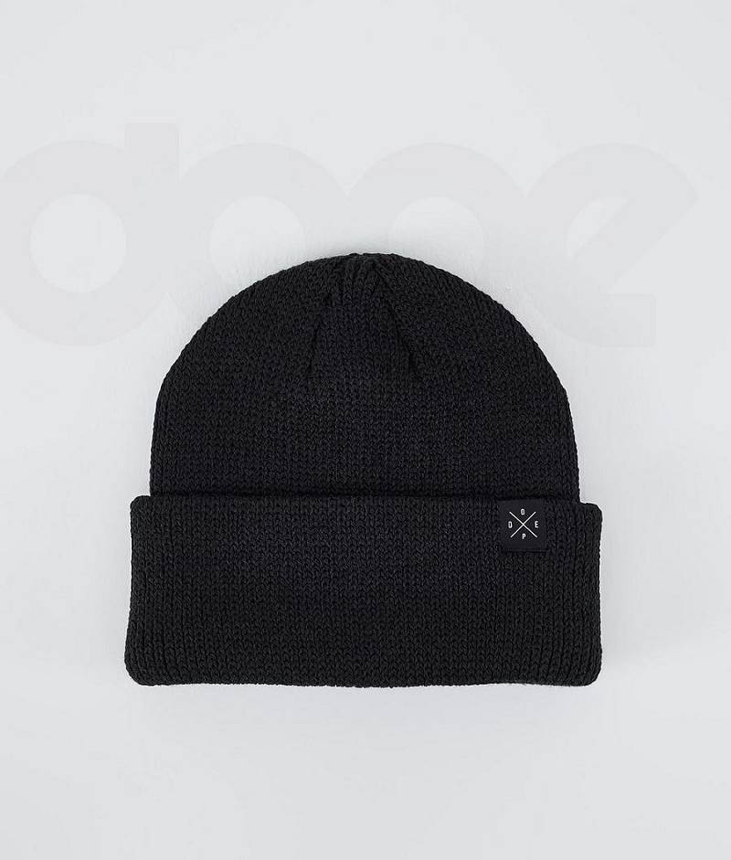 Black Men\'s Dope Drifter II Beanies | India_D1056