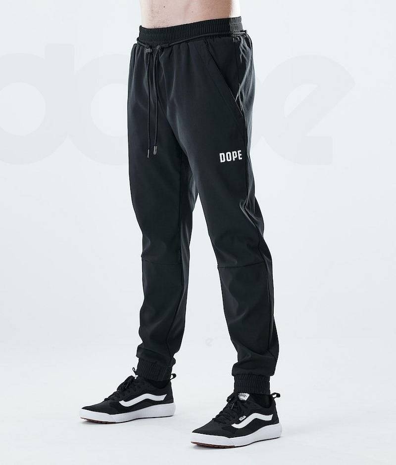 Black Men's Dope Flight Outdoor Pants | India_D1581