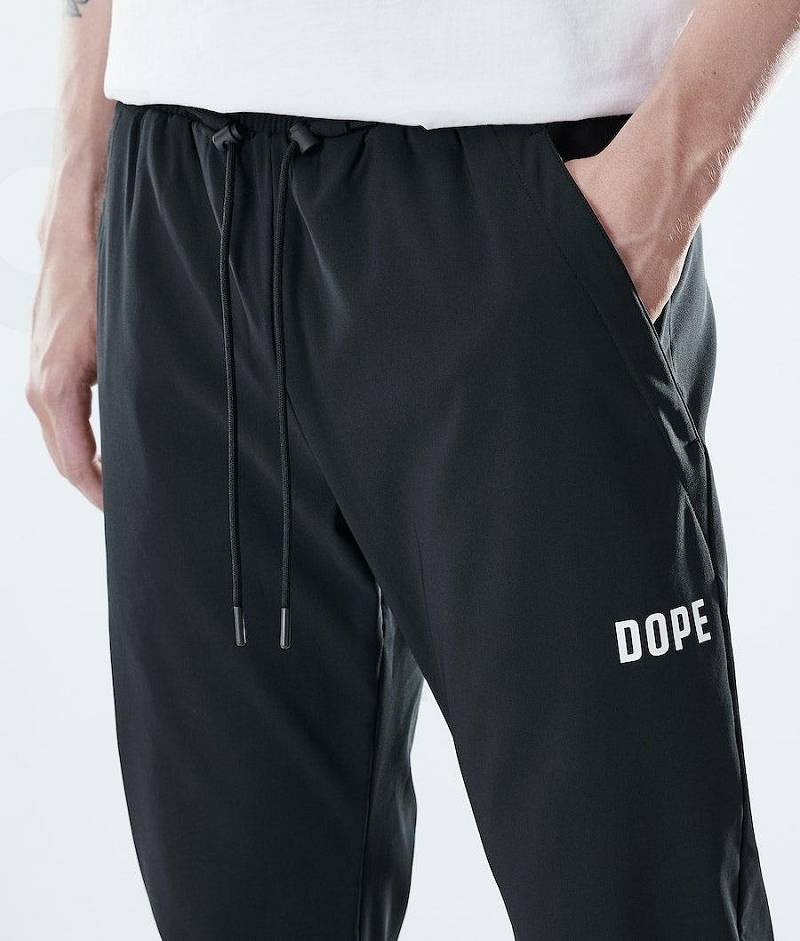 Black Men's Dope Flight Outdoor Pants | India_D1581