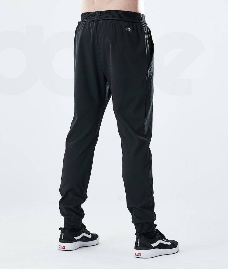 Black Men's Dope Flight Outdoor Pants | India_D1581