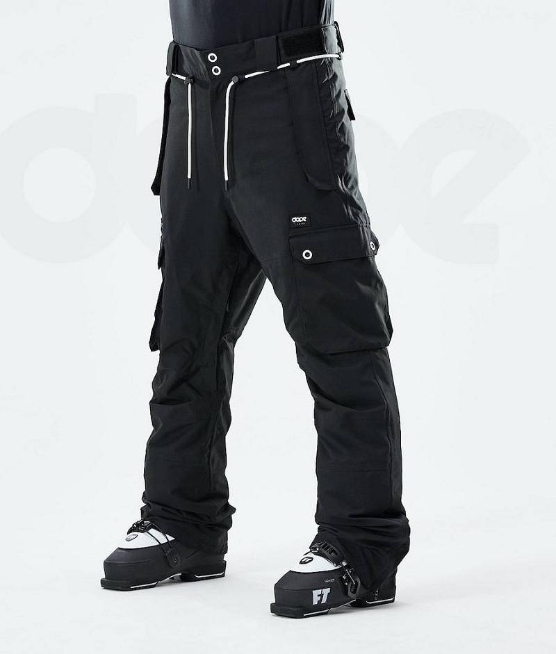 Black Men\'s Dope Iconic 2021 Ski Pants | India_D2191