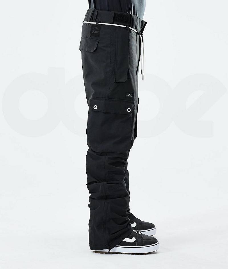 Black Men's Dope Iconic 2021 Snowboard Pants | India_D2424