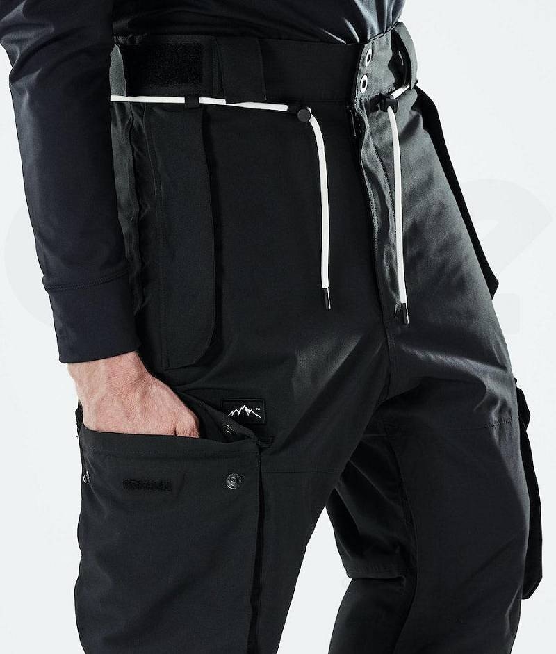 Black Men's Dope Iconic 2021 Snowboard Pants | India_D2424