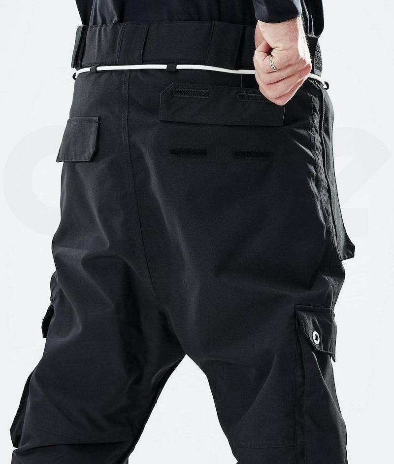 Black Men's Dope Iconic 2021 Snowboard Pants | India_D2424