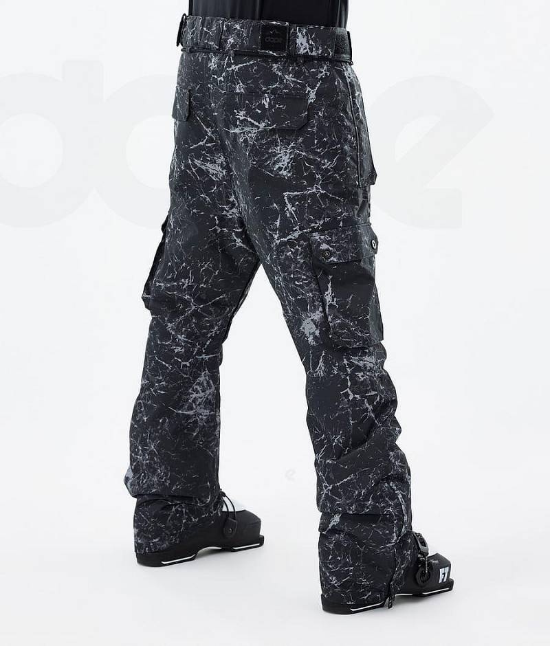 Black Men's Dope Iconic Ski Pants | India_D2155