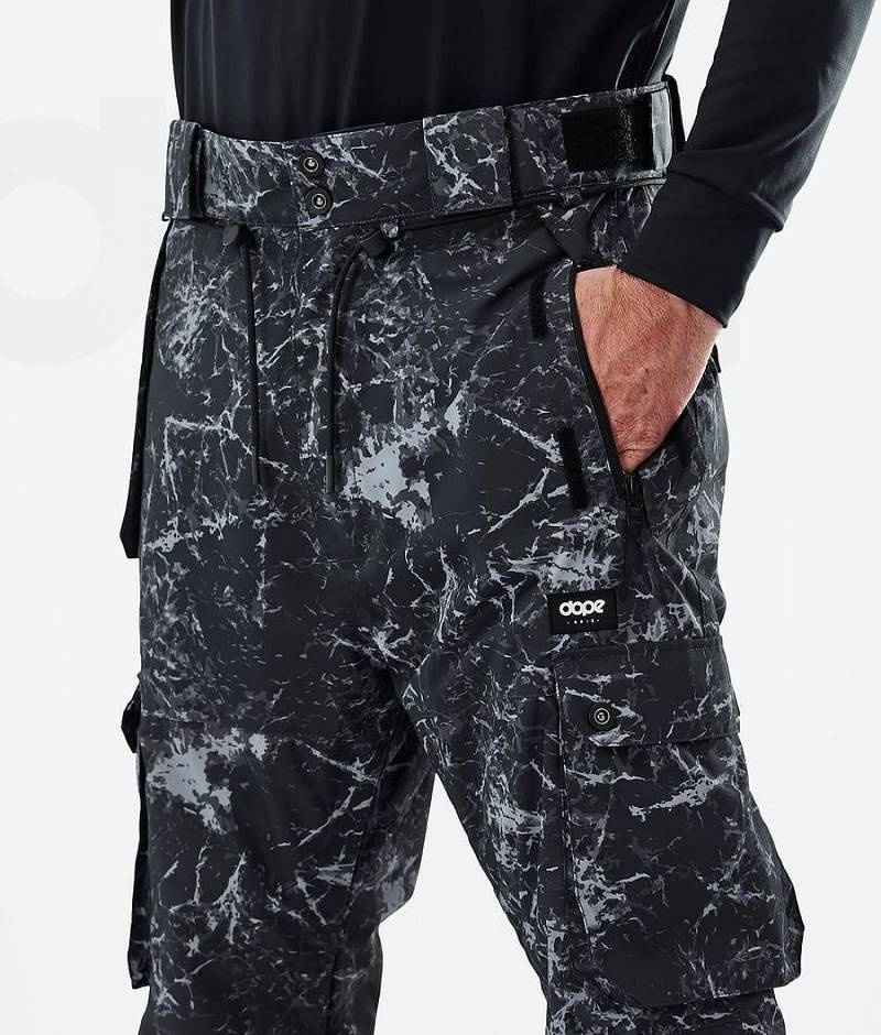 Black Men's Dope Iconic Ski Pants | India_D2155