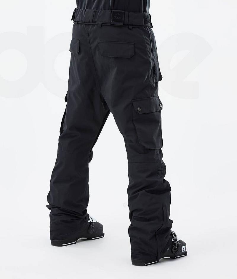 Black Men's Dope Iconic Ski Pants | India_D1061