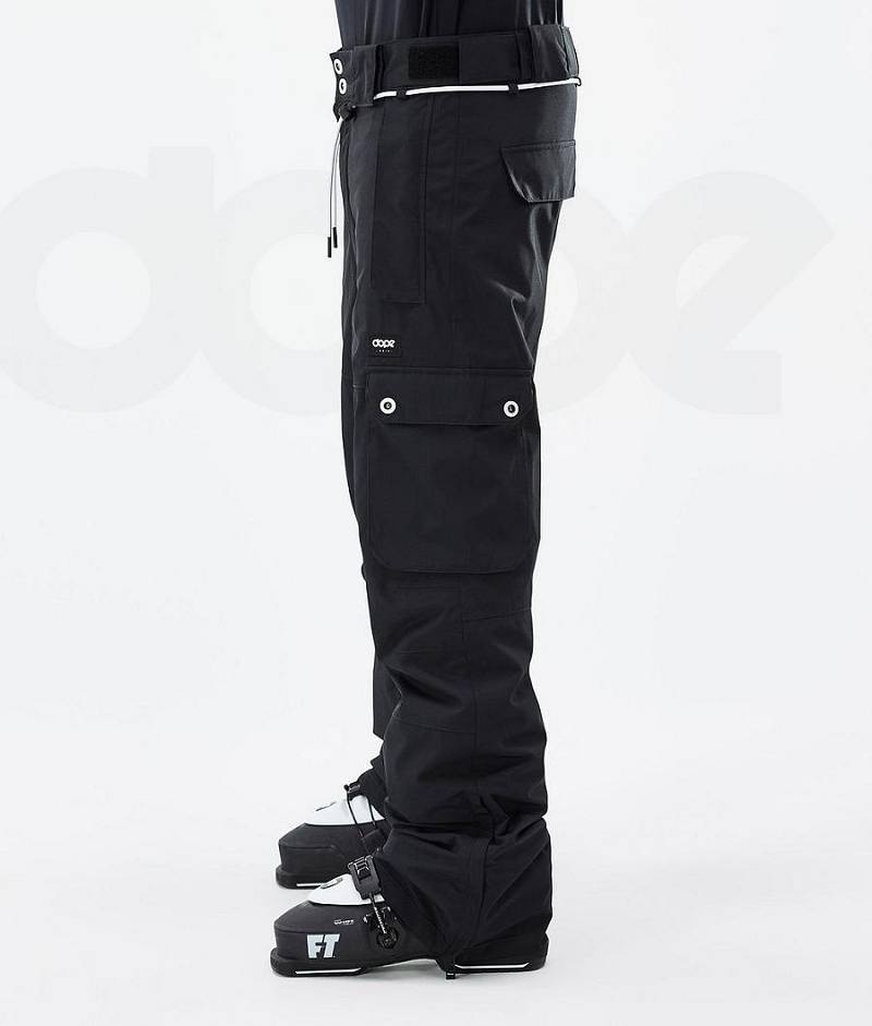 Black Men's Dope Iconic Ski Pants | India_D1737