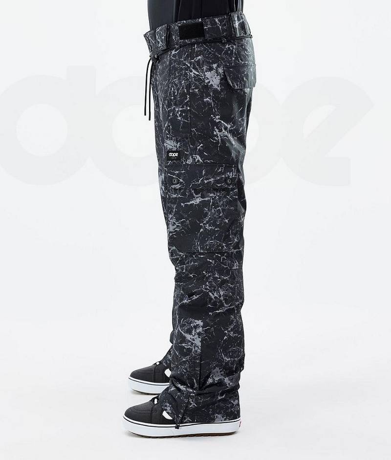 Black Men's Dope Iconic Snowboard Pants | India_D1068