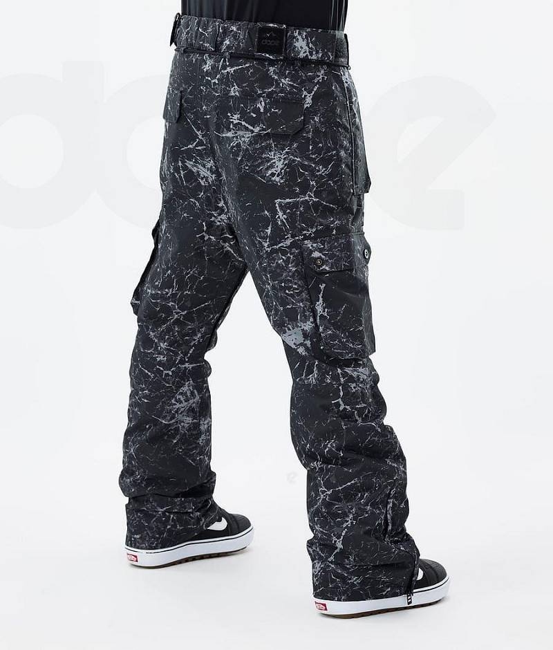 Black Men's Dope Iconic Snowboard Pants | India_D1068