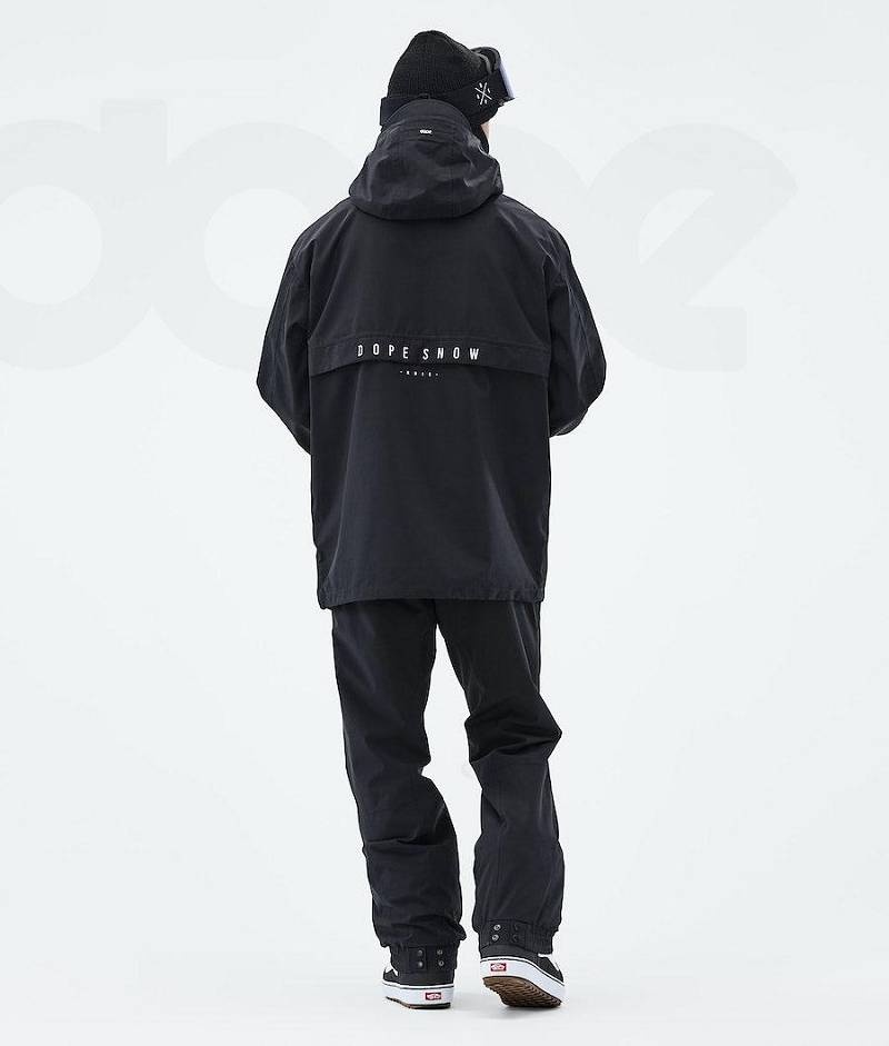 Black Men's Dope Legacy 2021 Snowboard Jackets | India_D2534