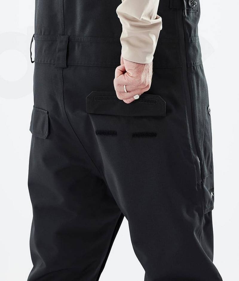 Black Men's Dope Notorious B.I.B Ski Pants | India_D1842