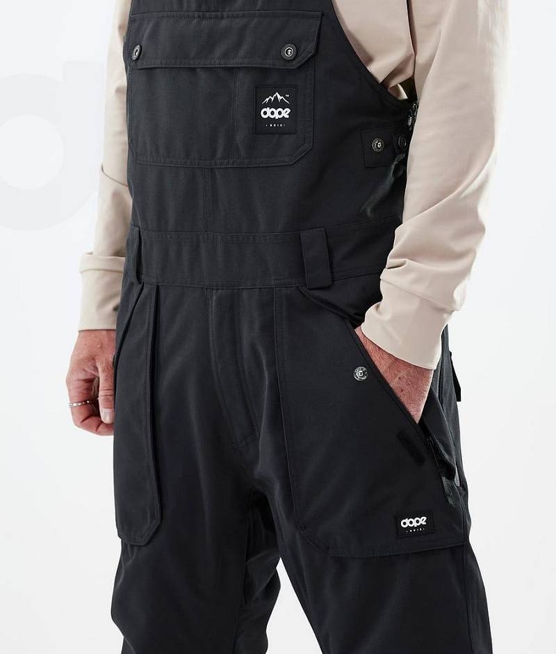 Black Men's Dope Notorious B.I.B Ski Pants | India_D1842