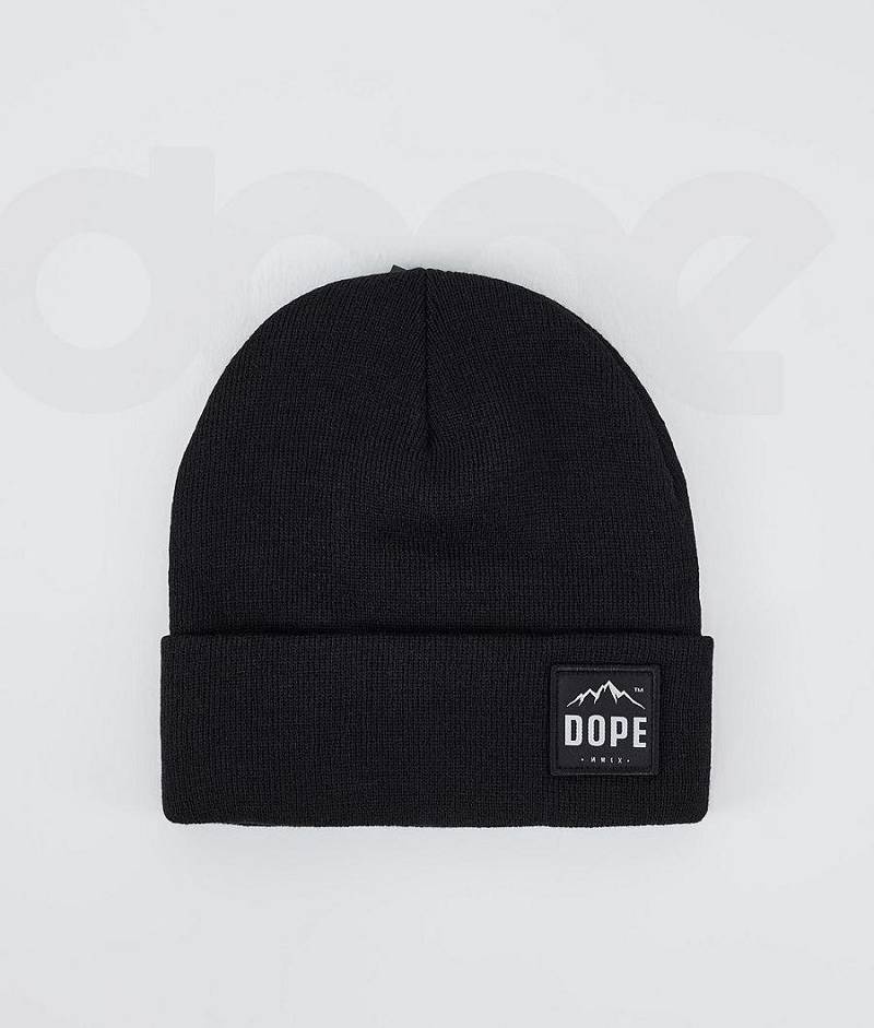 Black Men\'s Dope Paradise Beanies | India_D1640