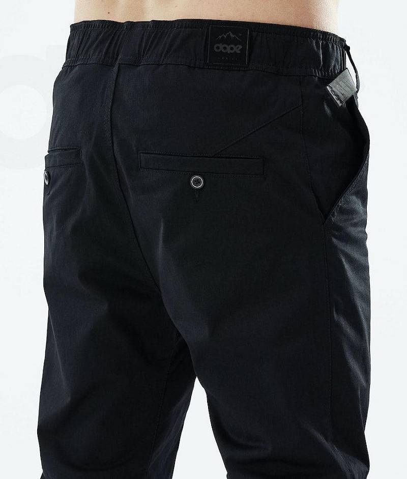 Black Men's Dope Rover Outdoor Pants | India_D1332