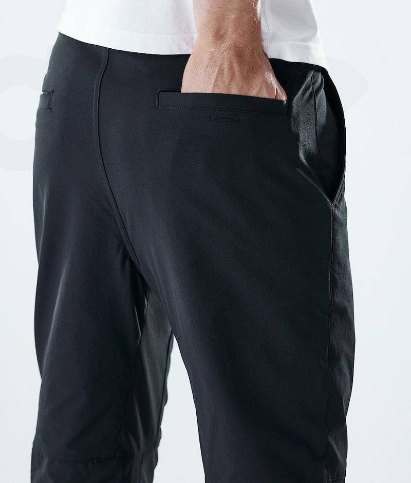 Black Men's Dope Rover Tech Outdoor Pants | India_D1549