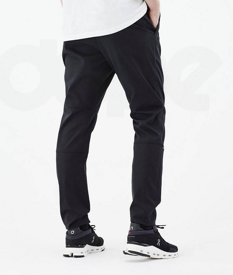 Black Men's Dope Rover Tech Outdoor Pants | India_D1733