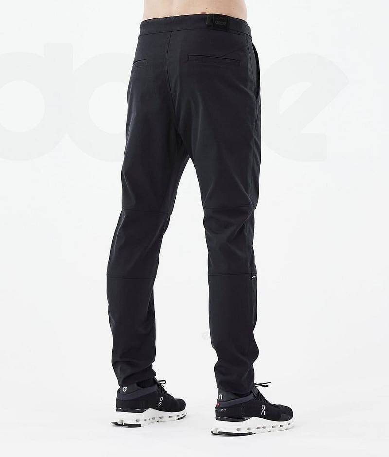 Black Men's Dope Rover Tech Outdoor Pants | India_D1733