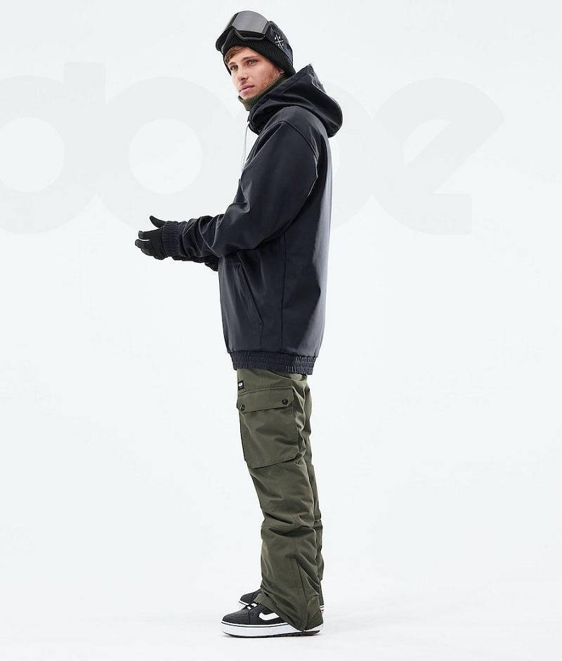 Black Men's Dope Yeti 2021 Snowboard Jackets | India_D2091