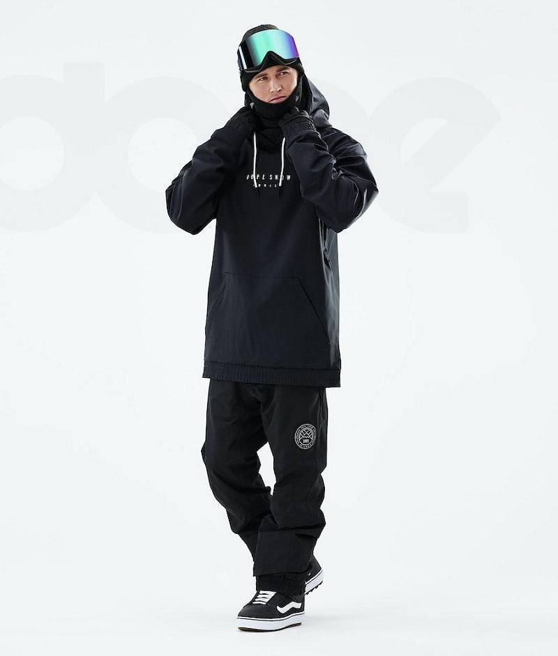 Black Men's Dope Yeti 2021 Snowboard Jackets | India_D1121