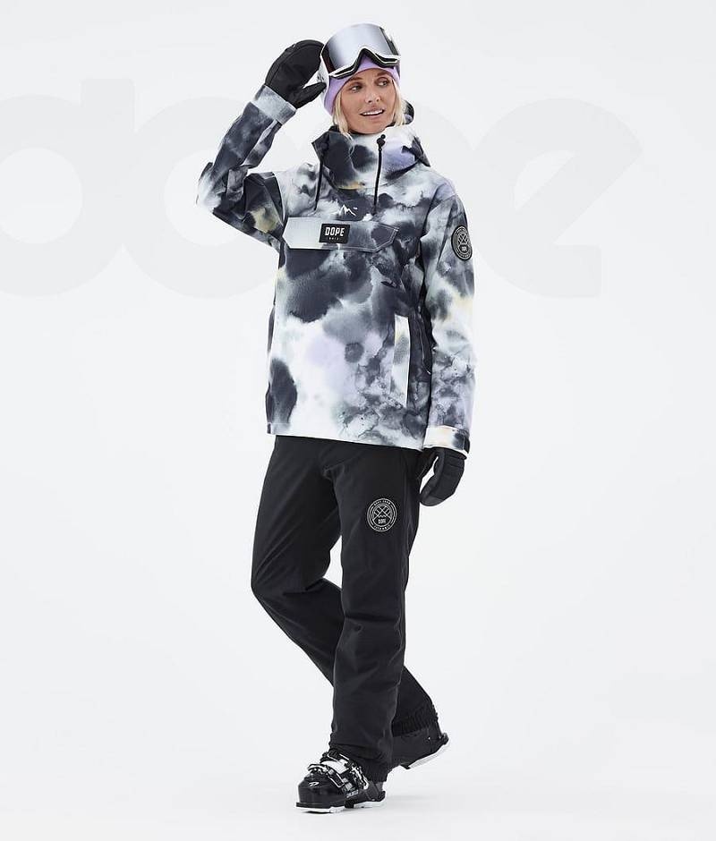 Black Purple Women's Dope Blizzard W Ski Jackets | India_D1774