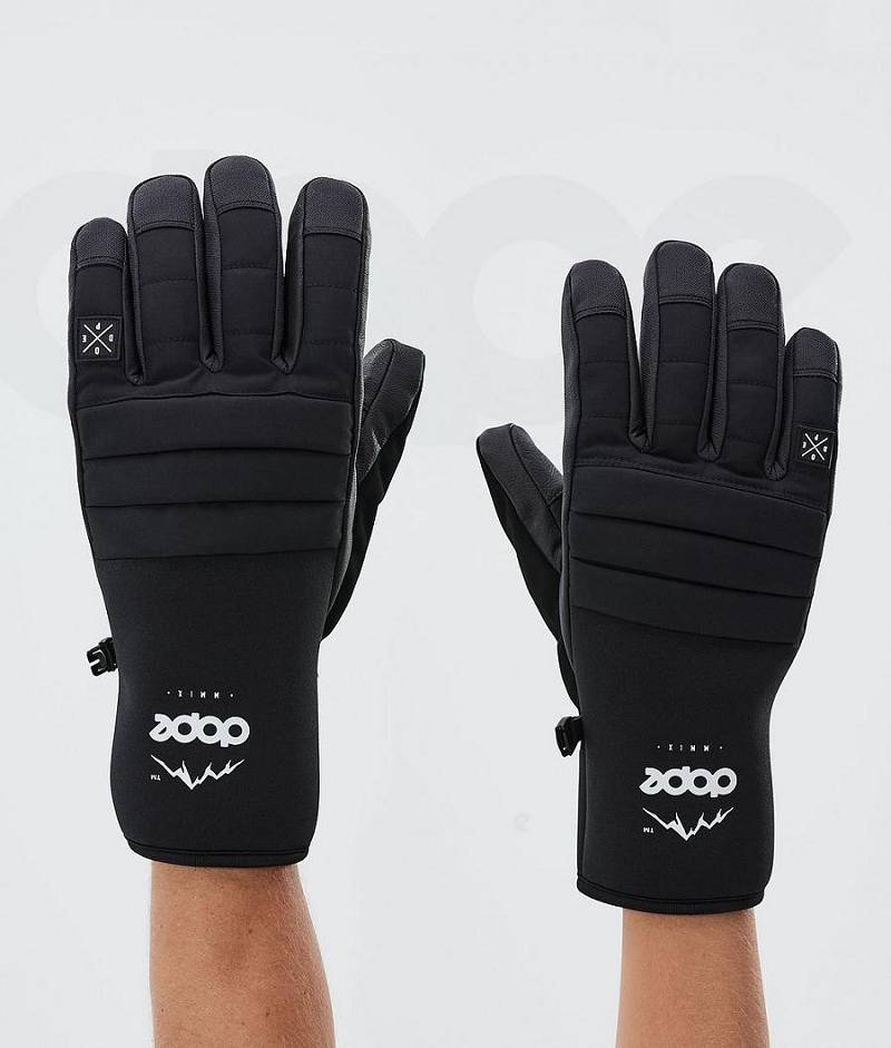 Black Women\'s Dope Ace Snowboard Gloves | India_D1726