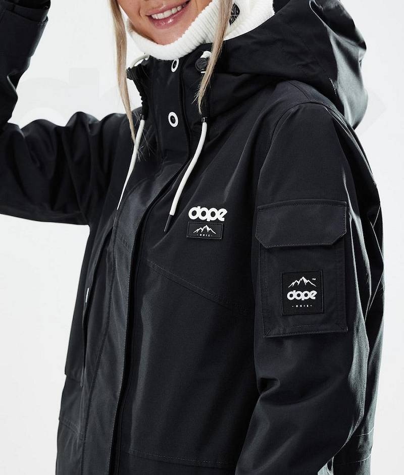 Black Women's Dope Adept W 2021 Ski Jackets | India_D2098