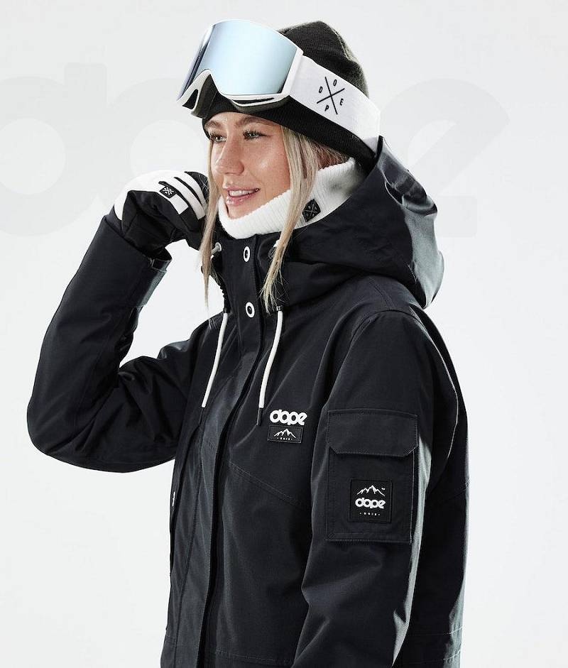 Black Women's Dope Adept W 2021 Ski Jackets | India_D2098