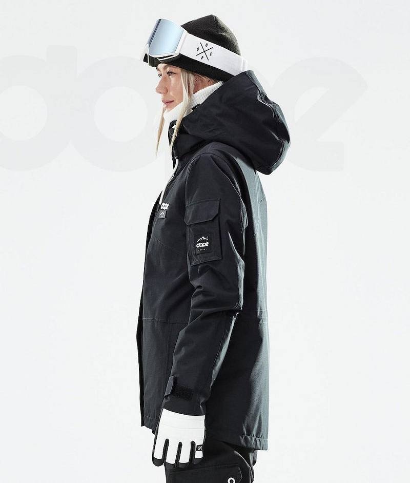 Black Women's Dope Adept W 2021 Ski Jackets | India_D2098