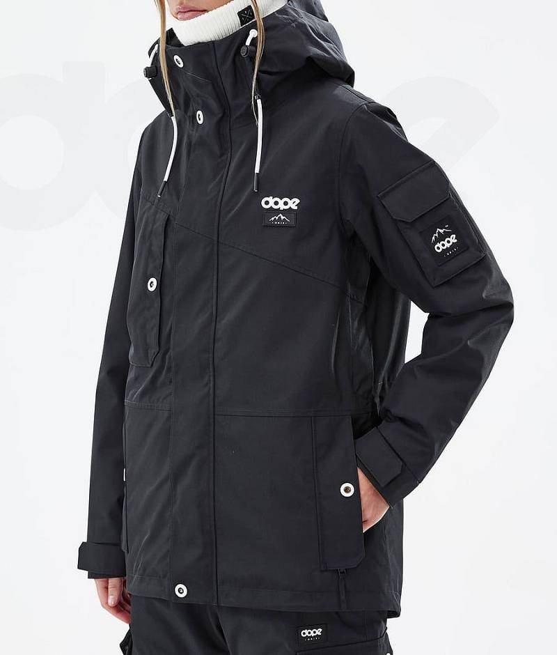 Black Women's Dope Adept W Ski Jackets | India_D1713