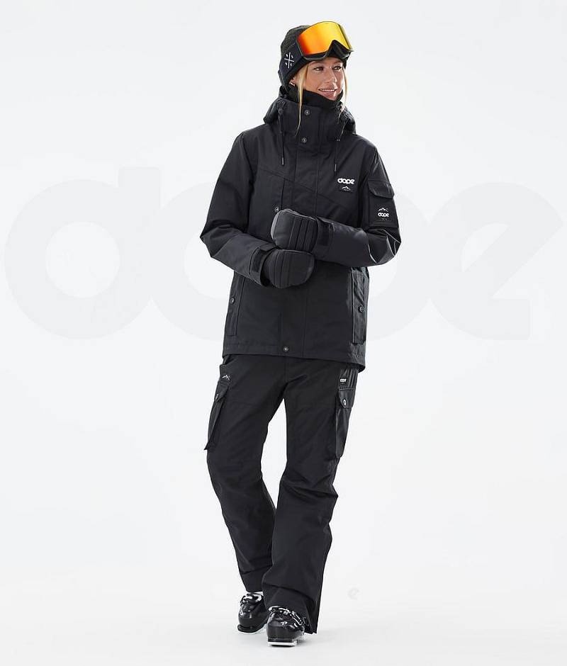 Black Women's Dope Adept W Ski Jackets | India_D1909