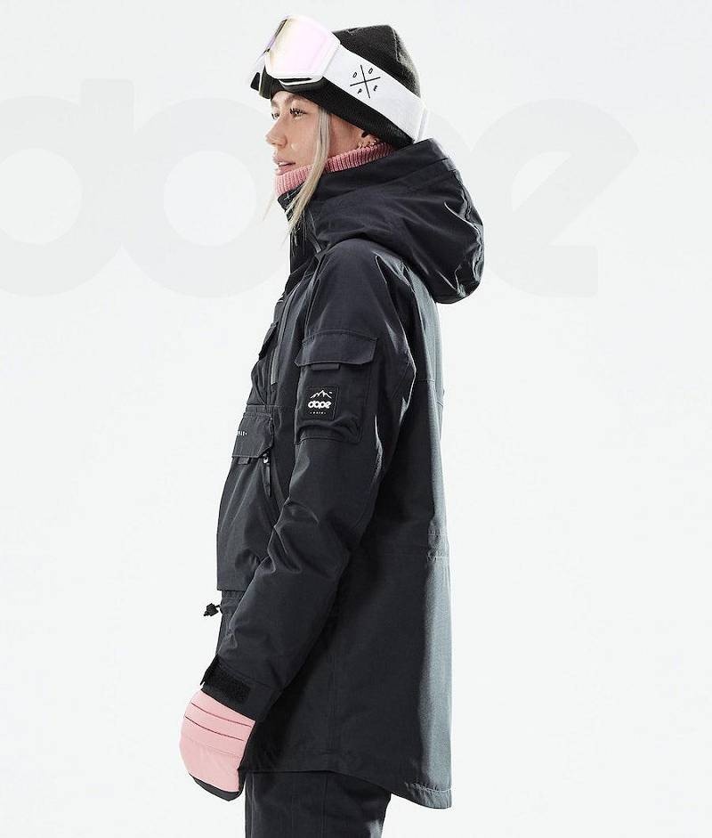 Black Women's Dope Akin W 2021 Ski Jackets | India_D1941