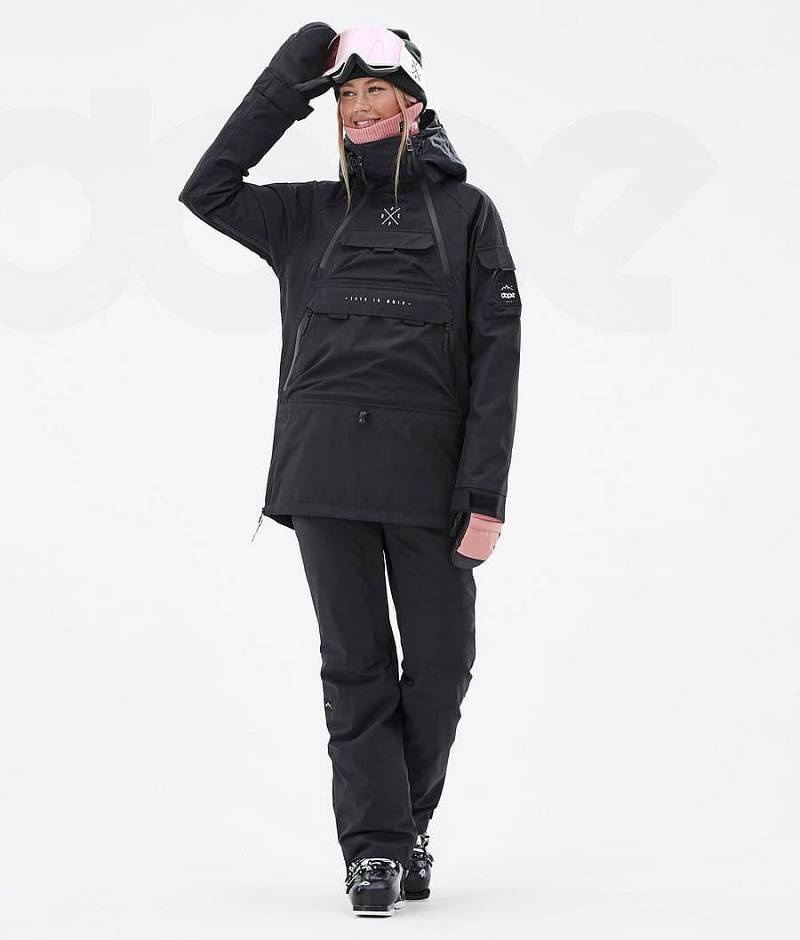 Black Women's Dope Akin W Ski Jackets | India_D1884