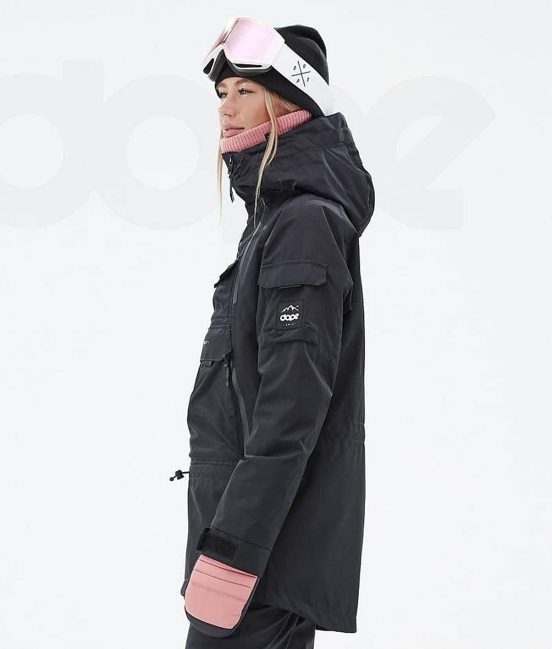 Black Women's Dope Akin W Ski Jackets | India_D1884