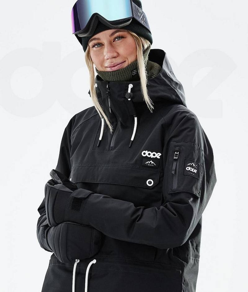 Black Women's Dope Annok W 2021 Ski Jackets | India_D2390