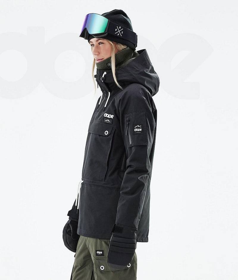 Black Women's Dope Annok W 2021 Ski Jackets | India_D2390