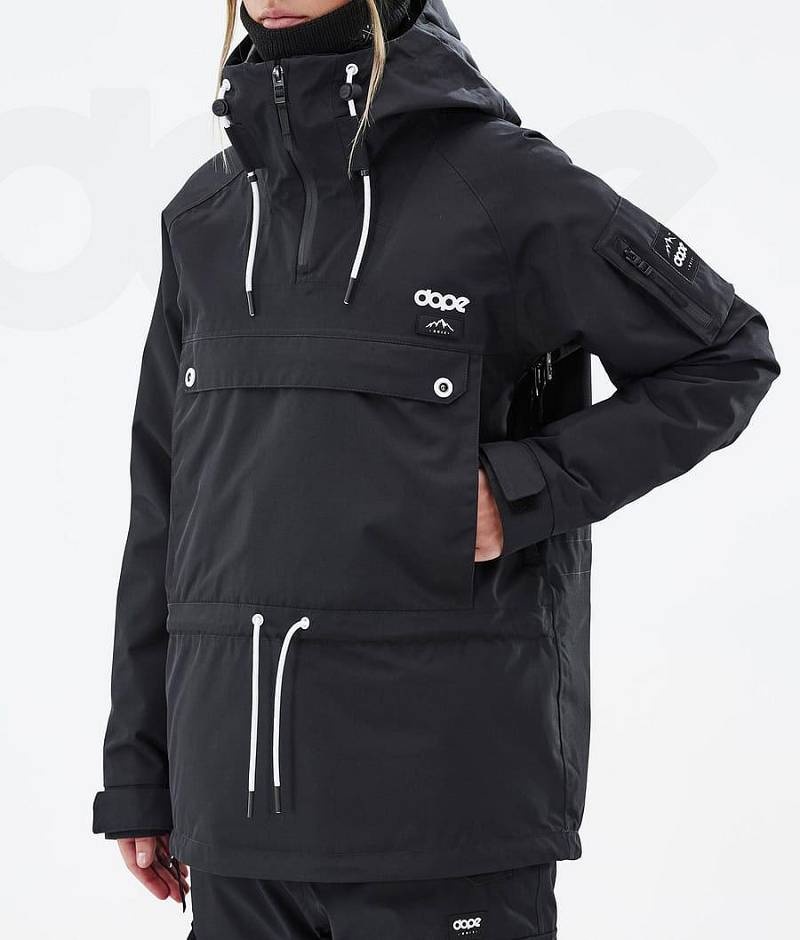 Black Women's Dope Annok W Ski Jackets | India_D1337