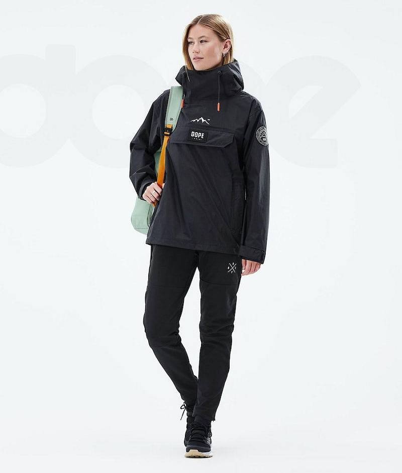 Black Women's Dope Blizzard Light W Outdoor Jackets | India_D2467