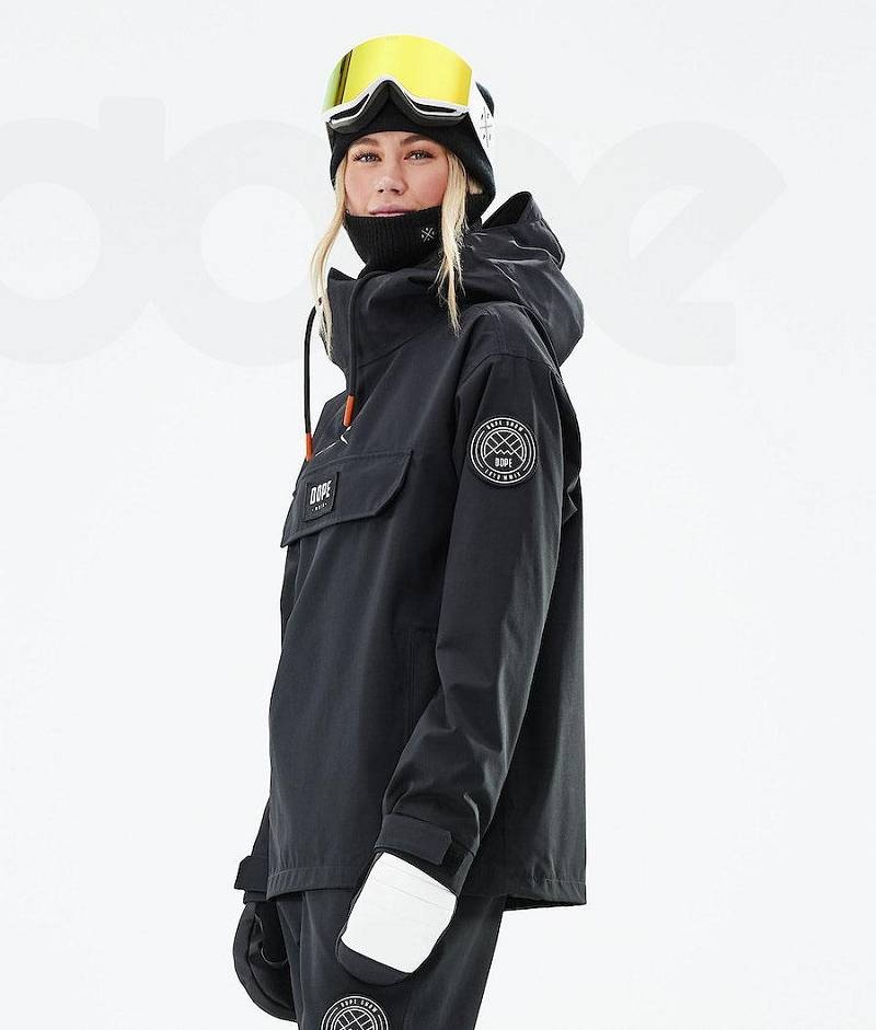 Black Women's Dope Blizzard W 2021 Ski Jackets | India_D1443