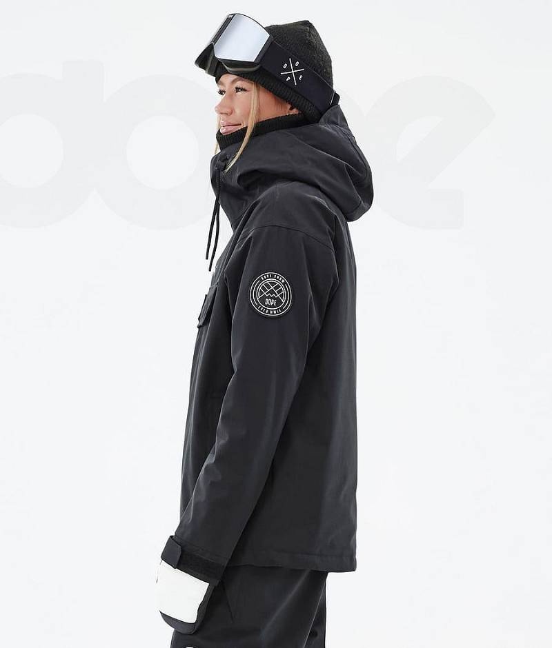 Black Women's Dope Blizzard W Ski Jackets | India_D1825