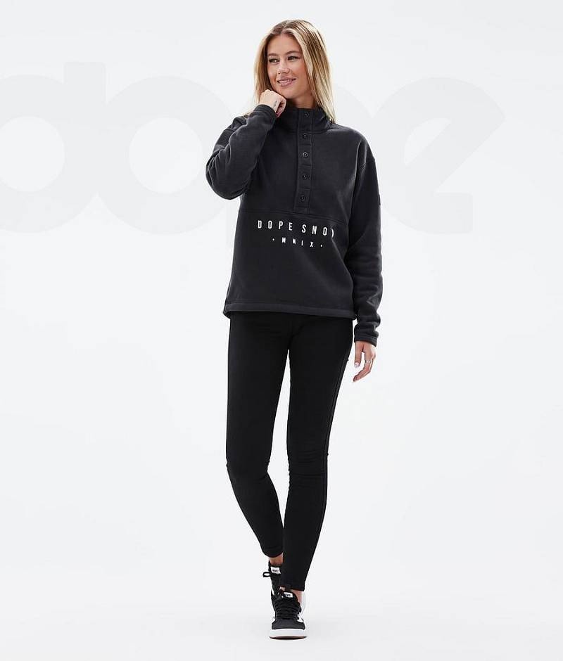 Black Women's Dope Comfy W Fleece | India_D2227