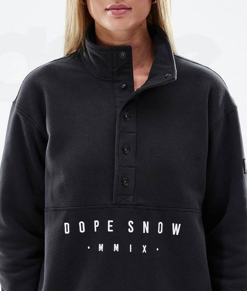 Black Women's Dope Comfy W Fleece | India_D2227