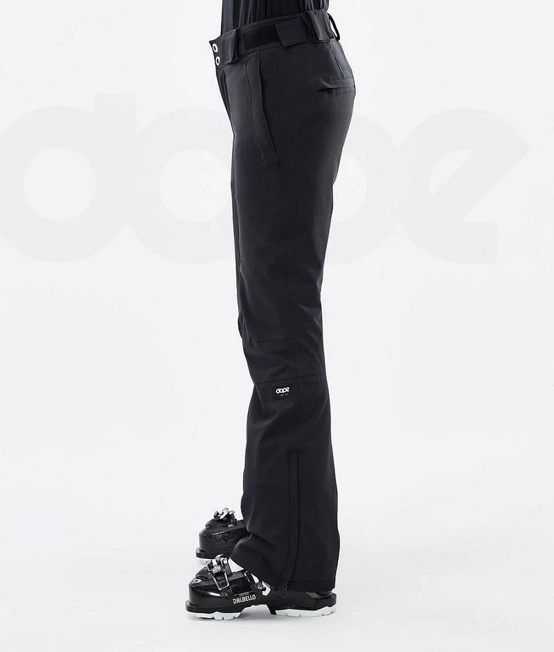 Black Women's Dope Con W Ski Pants | India_D1986