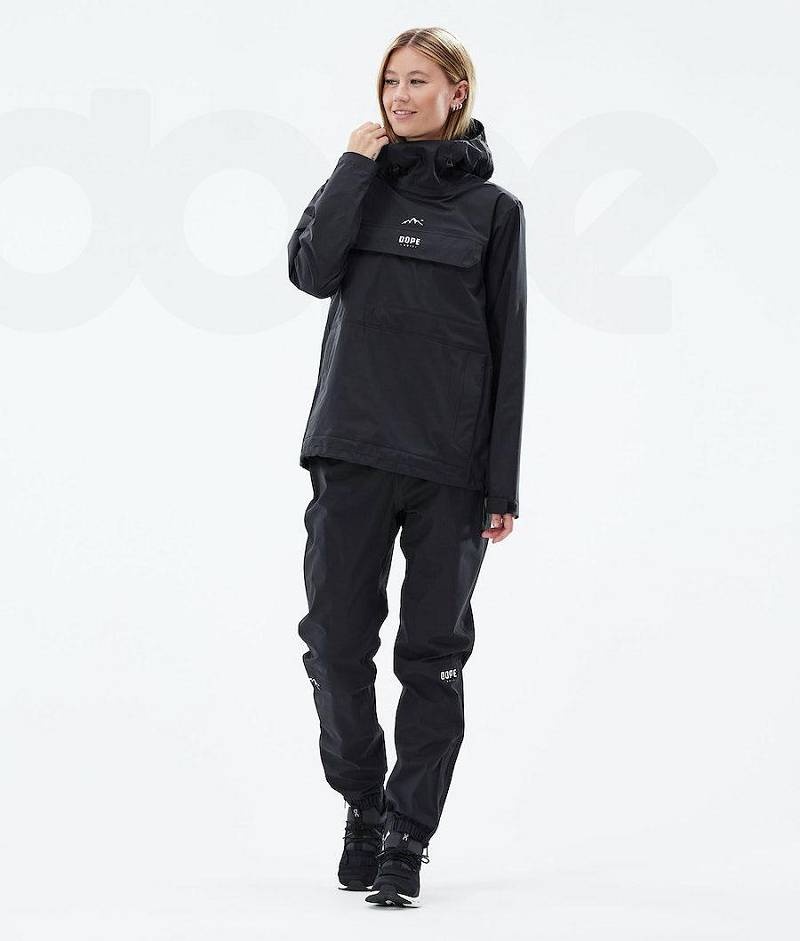 Black Women's Dope Downpour W Outdoor Pants | India_D1968