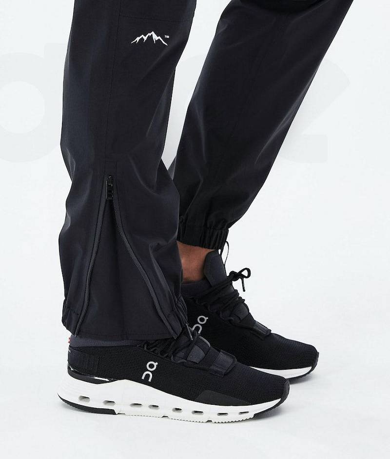 Black Women's Dope Downpour W Outdoor Pants | India_D1968