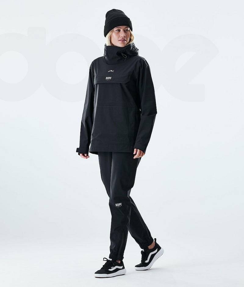 Black Women's Dope Drizzard W Outdoor Jackets | India_D2071