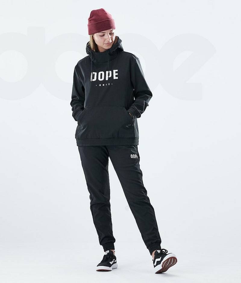 Black Women's Dope Flight W Hoodies | India_D1720