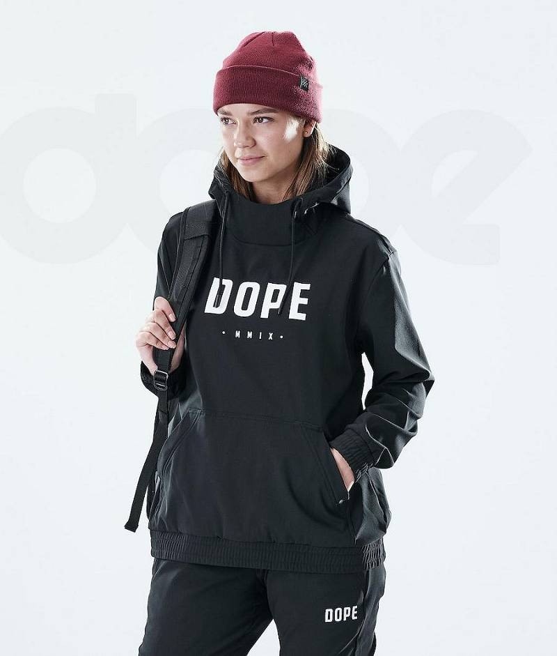 Black Women\'s Dope Flight W Hoodies | India_D1720