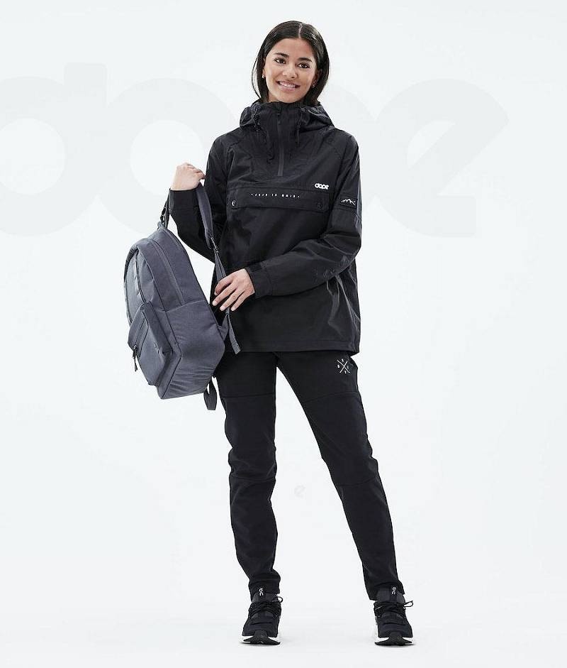 Black Women's Dope Hiker Light W Outdoor Jackets | India_D1793