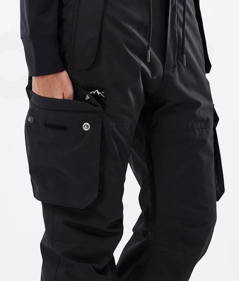 Black Women's Dope Iconic W Ski Pants | India_D2011